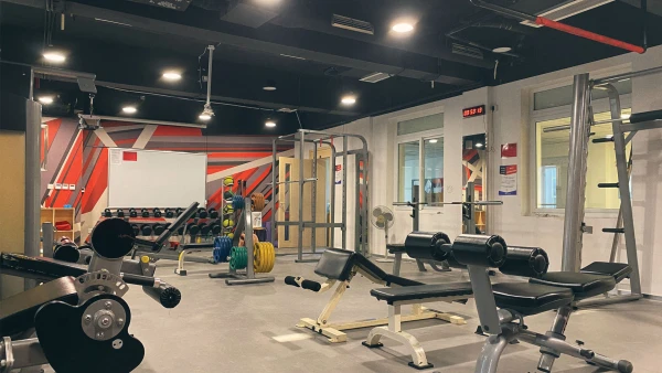 workout gym inside chengdu international school
