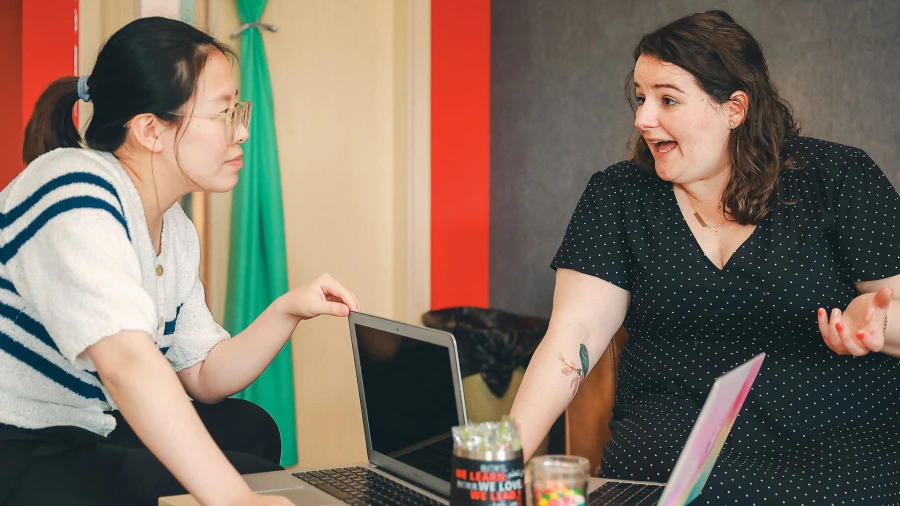 teachers talking together about chengdu international school student issues